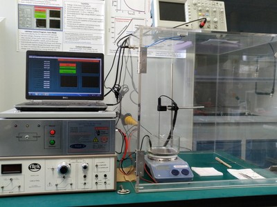 Dielectric capacitor fast discharge test system